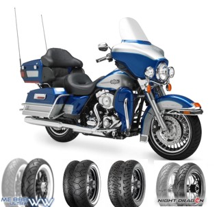 HARLEY-DAVIDSON ELECTRA GLIDE CLASSIC [FLHTU] Motorcycle tires