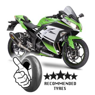 NINJA 300 [EX300A] (2013 - ) Motorcycle tyres - myNETmoto