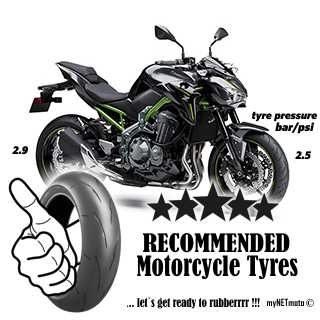 KAWASAKI Z 900 (2017 - Motorcycle tyres - myNETmoto