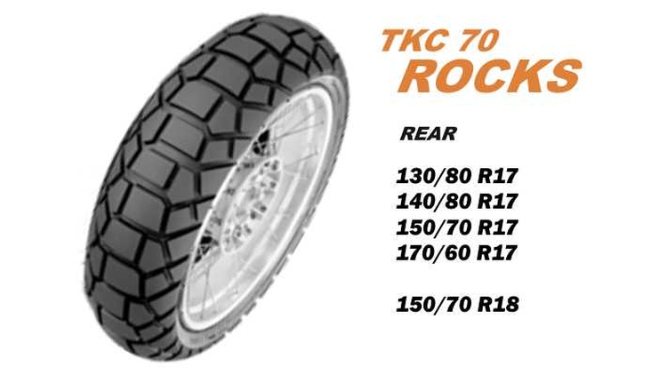 CONTINENTAL TKC 70 ROCKS für eine bessere Traktion am Hinterreifen