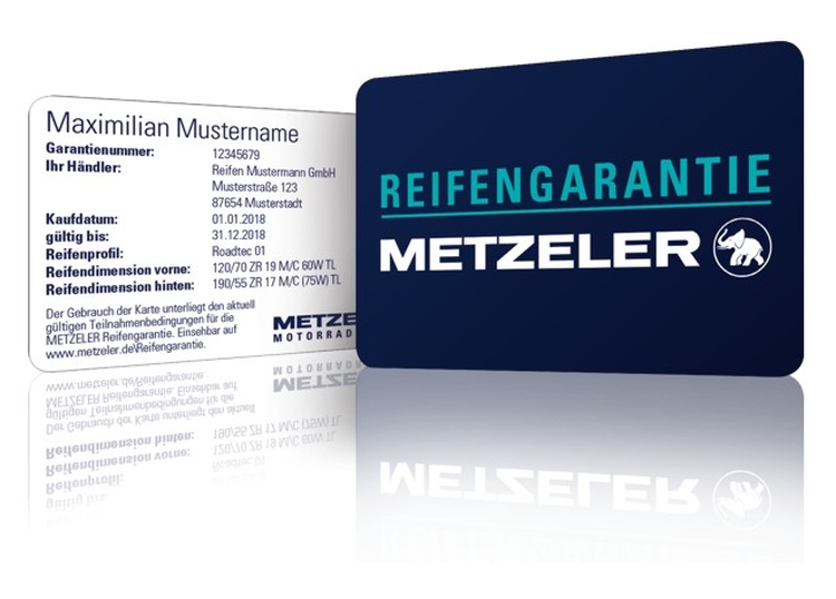 Die kostenlose Reifengarantie von METZELER
