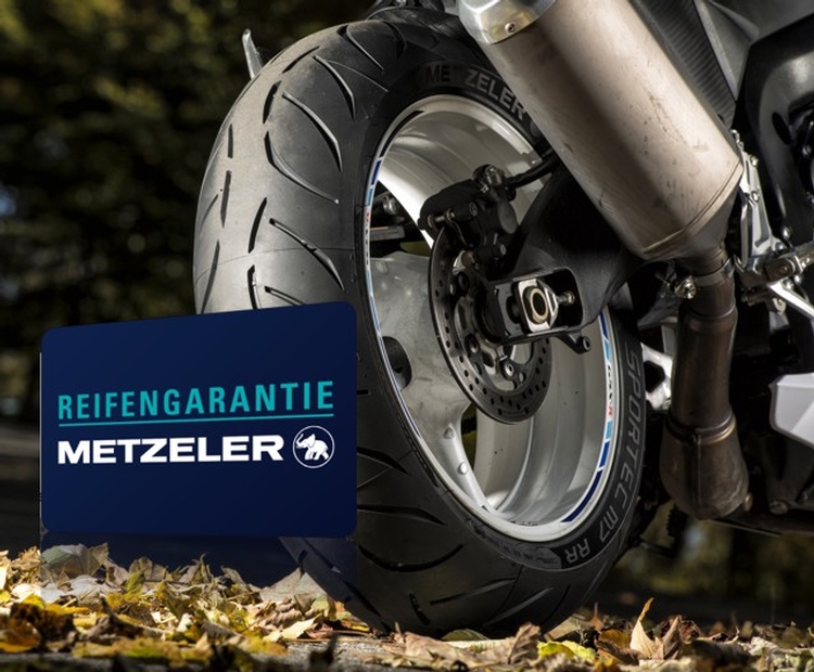 Die kostenlose Reifengarantie von METZELER