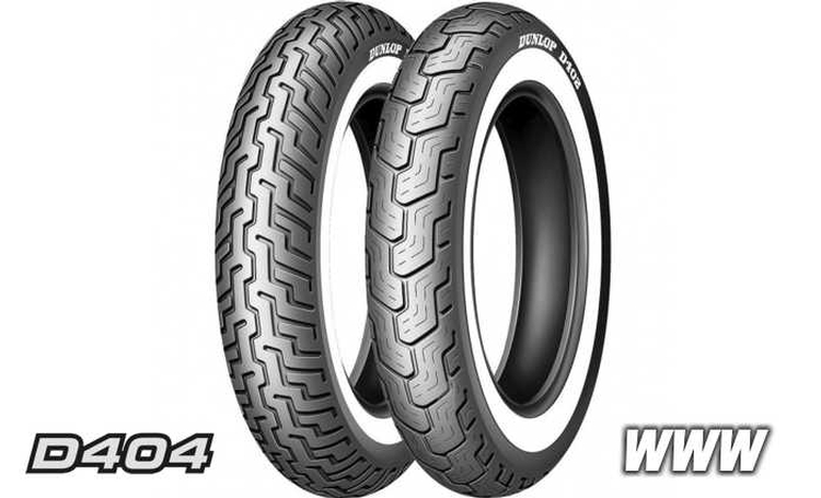 Dunlop D404 130/70-18 63H Front Motorcycle - American Moto Tire