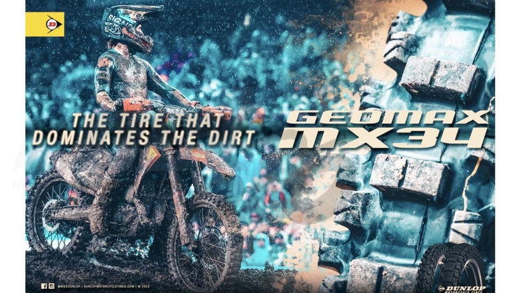 DUNLOP GEOMAX MX34 ersetzt den MX33