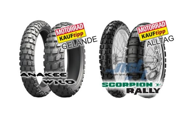 GELÄNDEREIFEN / ADVENTURE / ENDURO MOTORRADREIFEN TEST 2019