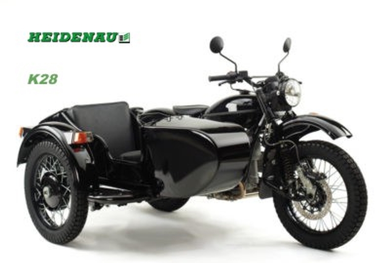 HEIDENAU K28 entwickelter Motorradreifen für den Gespanne.