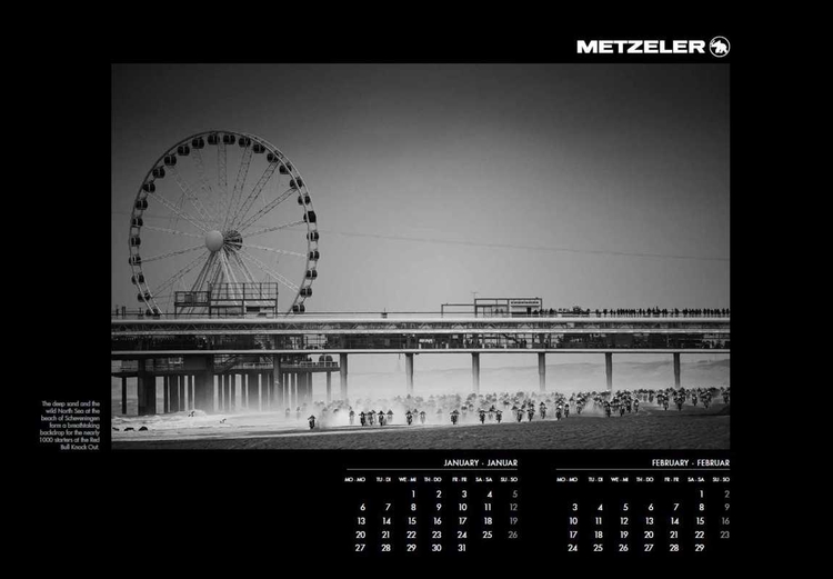 Il calendario METZELER 2020, intitolato “METZELER EXTREME”, omaggia i protagonisti delle competizioni di enduro estremo