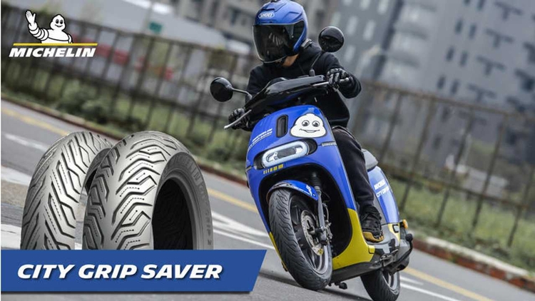 MICHELIN CITY GRIP SAVER - Pneus Moto