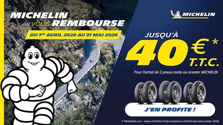 MICHELIN motorcycle tire promotion