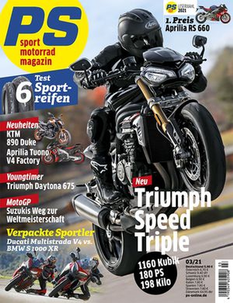 Motorradreifen Test der Zeitschriften PS und Motorrad - Sportreifen