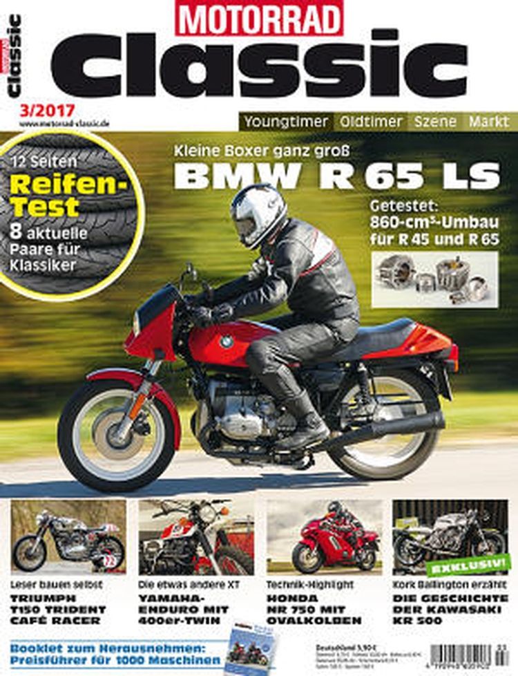 Motorrad Reifentest - City Oldtimer und Youngtimer