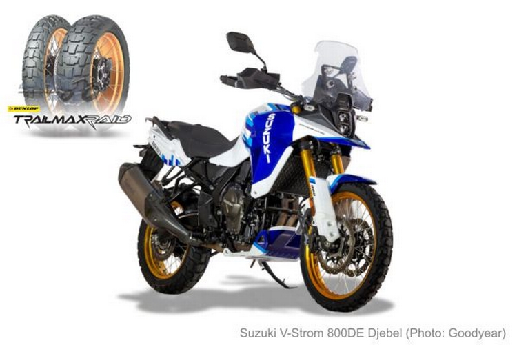 Nuevo neumático de moto Adventure 2023 - Dunlop TRAILMAX RAID