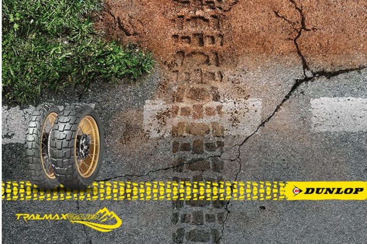 Nuevo neumático de moto Adventure 2023 - Dunlop TRAILMAX RAID