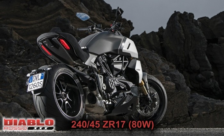 PIRELLI DIABLO ROSSO III in new size available