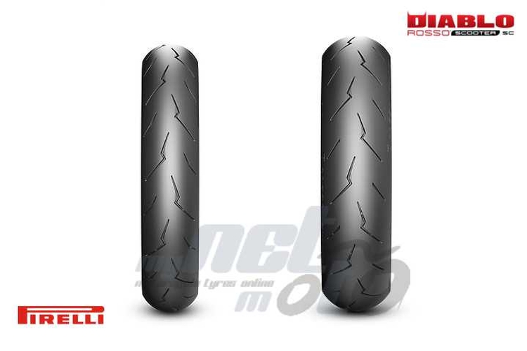 PIRELLI DIABLO ROSSO SCOOTER SC - for use in all classes of scooter competitions