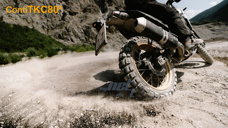 El nuevo Continental TKC 80 de segunda generación: el neumático todoterreno más resistente de Continental para motocicletas.