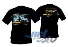 Supermoto Reifen ContiAttack SM und ein T-Shirt