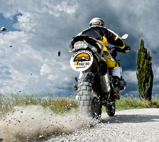 Dunlop D606 Dual Sport Tire 130/90-17 - DOT Approved For Kawasaki KL600 1984-1986