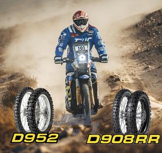 New designations broaden appeal of Dunlop off-road motorcycle range D952 und D908 RR