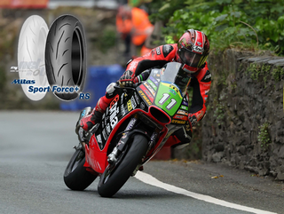 Mitas Sport Force Plus RS tires impress at the Isle of Man TT