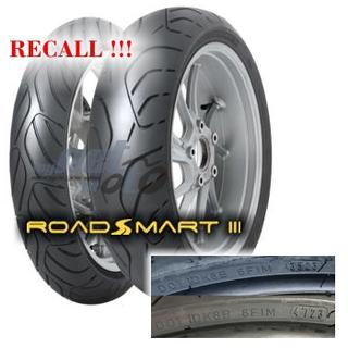 Retirada del mercado del Dunlop Roadsmart III