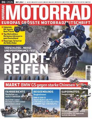 Sport motorcycle tire TEST 2026