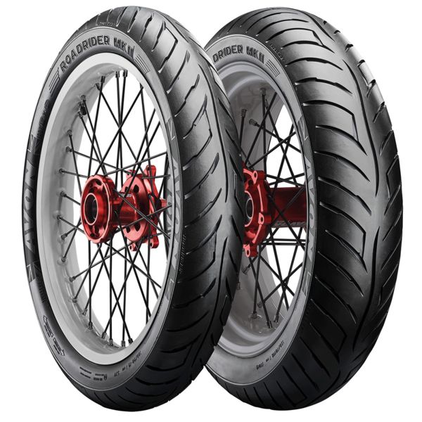 Avon ROADRIDER MKII 110/80 -18 (58V) Avon ROADRIDER MKII Vorderreifen / Hinterreifen TL-Schlauchlos City,Klassik,Cruiser Motorradreifen M/C 