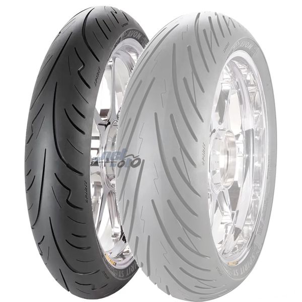 Avon SPIRIT ST 110/80 VR19 (59V) Avon SPIRIT ST Opony przednie: bezdętkowa Sport,Touring opony motocyklowe M/C 