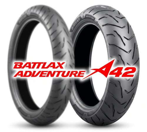 Bridgestone A42 150/70 R17 (69V) Bridgestone BATTLAX ADVENTURE A42 galinė padanga Tubeless - padanga skirta naudoti be kameros Enduro,Touring Padangos M/C 