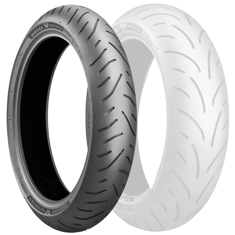 Bridgestone T33 110/80 R19 (59V) Bridgestone Battlax Sport Touring T33 pneu frontal Tubeless Touring pneu para moto M/C 