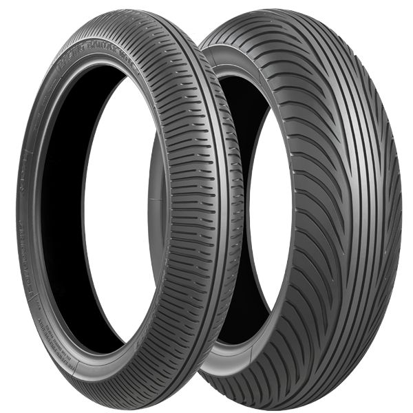 Bridgestone W01 RAIN 120/600 R17 Bridgestone Battlax Racing W01 RAIN Anteriore Tubeless - no necesita camera d'aira Racing,_NHS Pneumatici Moto M/C 