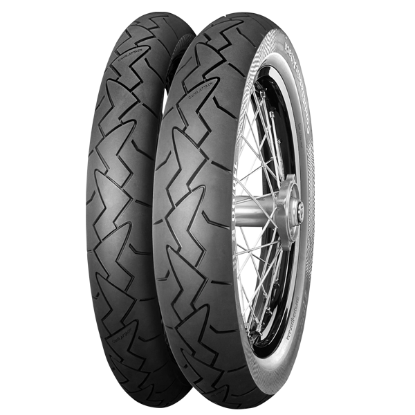 Continental CLASSICATTACK 100/90 R19 (57V) Continental CLASSIC ATTACK Anteriore Tubeless - no necesita camera d'aira Classico / d'epoca Pneumatici Moto M/C 