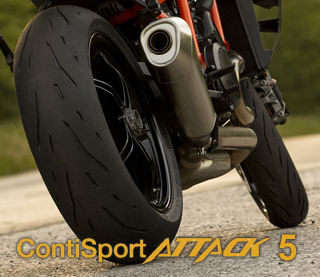 200/55 ZR17 (78W) Continental ContiSportAttack 5 / Continental 200/55 ZR17 (78W) Continental ContiSportAttack 5 / Continental