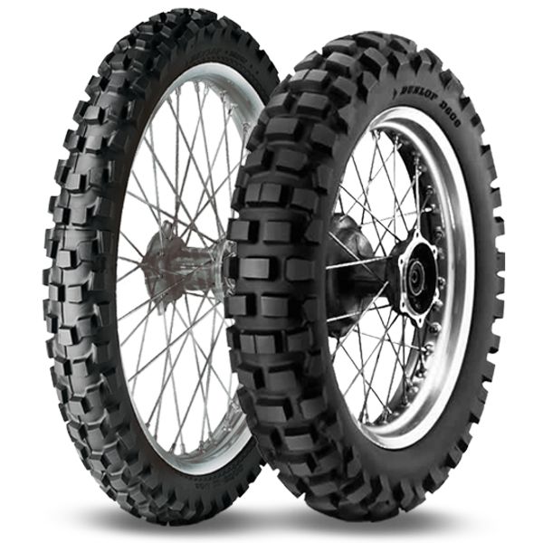 Dunlop D 606 130/90 -18 (69R) Dunlop D606 Rear Tire TubeType Enduro Motorcycle Tires M/C 