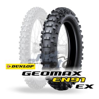 Dunlop GEOMAX 140/80 -18 (70M) Dunlop Geomax EN91 EX Opony tylne: dętkowa Enduro opony motocyklowe M/C 