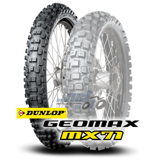80/100 -21 (51M) Dunlop GEOMAX MX71 / Dunlop