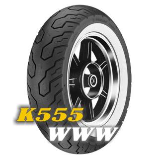 Dunlop K 555 170/80 -15 (77H) Dunlop K555 WWW zadná pneumatika Tubeless Touring,WWW pneumatiky na motorku M/C 