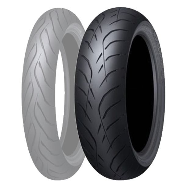 Dunlop ROADSMART IV 170/60 ZR17 (73W) Dunlop Roadsmart IV Hinterreifen TL-Schlauchlos Sport,Touring Motorradreifen M/C 