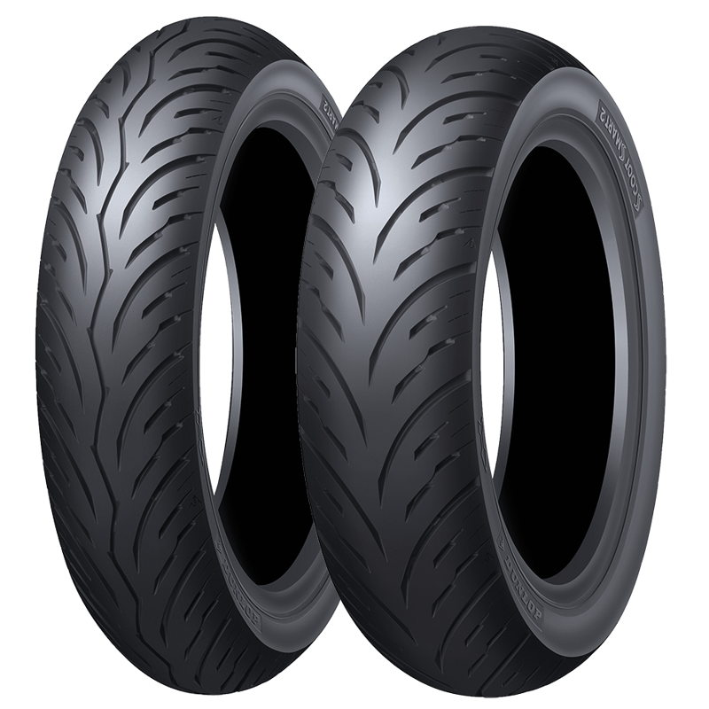 Dunlop SCOOTSMART 100/80 -14 (48P) Dunlop ScootSmart 2 εμπρός ελαστικό Συμπαγής Scooter μοτοσικλέτα λάστιχα M/C 