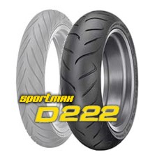 Dunlop D 222 180/55 ZR17 (73W) SPORTMAX D 222 Anvelopa spate Fără cameră de aer Sport,Touring Anvelope moto M/C 