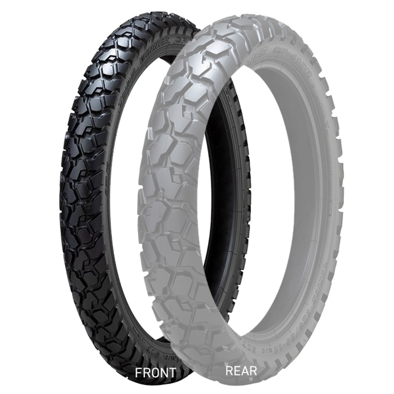 IRC GP 410 90/90 -21 (66E) IRC Trail Winner GP 410 Vorderreifen TL-Schlauchlos Roller,_ M&S Motorradreifen M/C IRC GP 410 90/90 -21 (66E) IRC Trail Winner GP 410 Vorderreifen TL-Schlauchlos Roller,_ M&S Motorradreifen M/C