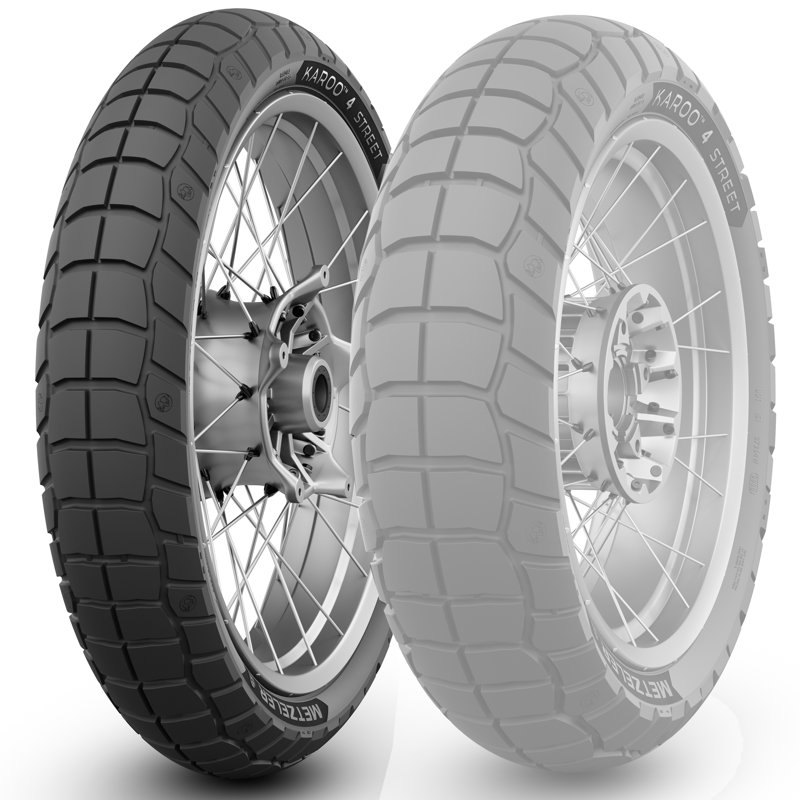 Metzeler KAROO 4 100/90 -19 (57S) Metzeler KAROO 4 STREET Vorderreifen TL-Schlauchlos Adventure Motorradreifen M/C Metzeler KAROO 4 100/90 -19 (57S) Metzeler KAROO 4 STREET Vorderreifen TL-Schlauchlos Adventure Motorradreifen M/C