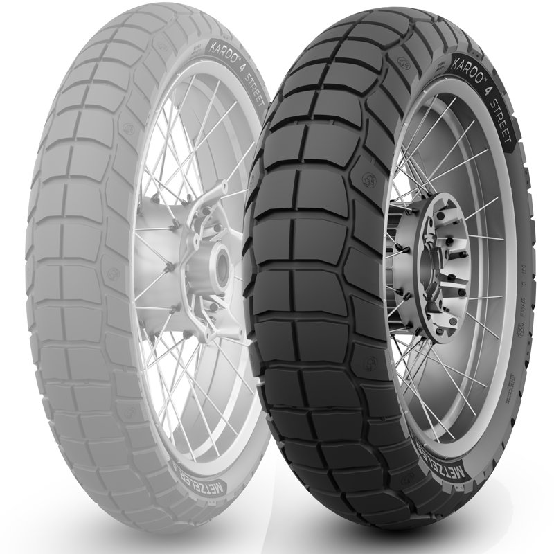 Metzeler KAROO 4 130/80 R17 (65Q) Metzeler KAROO 4 STREET Hinterreifen TL-Schlauchlos Adventure Motorradreifen M/C Metzeler KAROO 4 130/80 R17 (65Q) Metzeler KAROO 4 STREET Hinterreifen TL-Schlauchlos Adventure Motorradreifen M/C