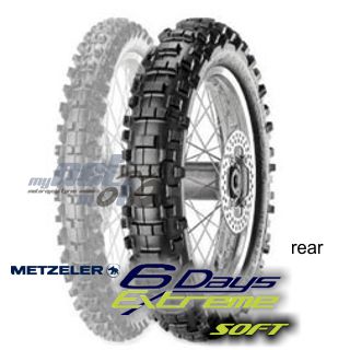 Metzeler MCE SIX DAYS 140/80 -18 TT (70M) Metzeler MCE SIX DAYS EXTREME 