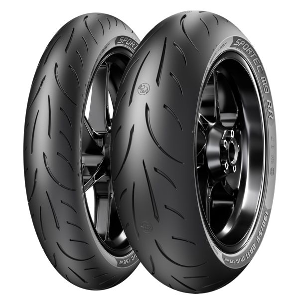 Metzeler M9 RR 180/60 ZR17 (75W) Metzeler Sportec M9 RR Hinterreifen TL-Schlauchlos Sport Motorradreifen M/C 
