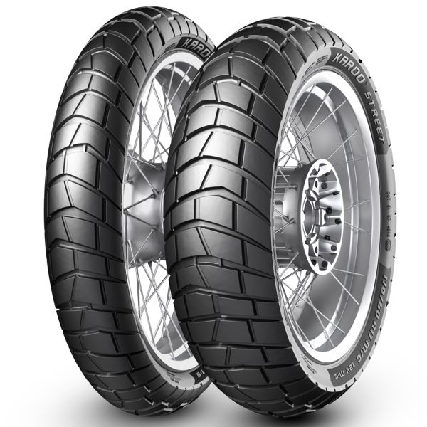 Metzeler KAROO STREET 120/70 R17 (58V) Metzeler KAROO STREET Anteriore Tubeless - no necesita camera d'aira Adventure Pneumatici Moto M/C 