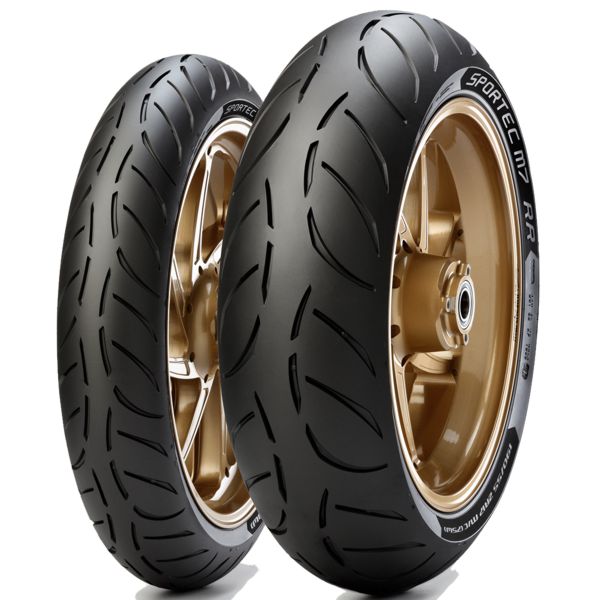 Metzeler M7 180/55 ZR17 (73W) Metzeler Sportec M7 RR pneu arrière Pneu sans chambre à air Racing,Sport Pneus Moto M/C 