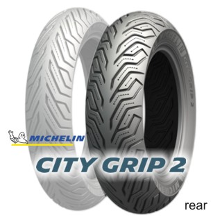 Michelin CITY GRIP 2 140/70 -12 (65S) Michelin CITY GRIP 2 Rear Tire Tubeless Scooter,_ M&S Motorcycle Tires M/C 