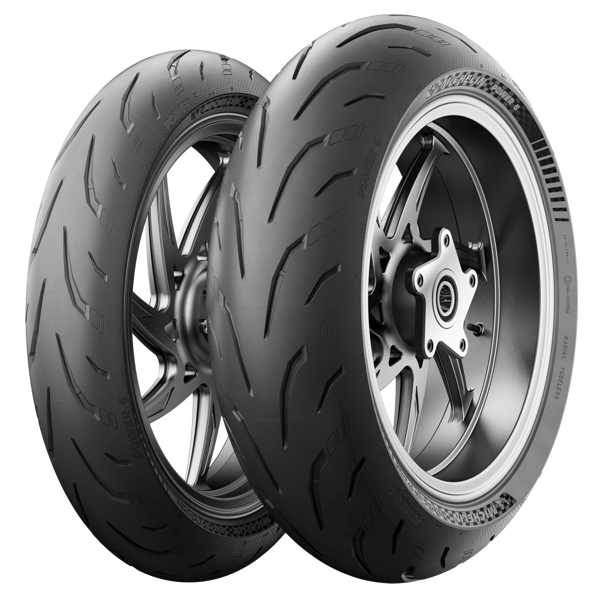 Michelin POWER 6 160/60 ZR17 (69W) Michelin Power 6 Posteriore Tubeless - no necesita camera d'aira Sport Pneumatici Moto M/C 