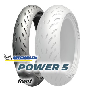 Michelin POWER 5 120/70 ZR17 (58W) Michelin Power 5 Delantero: Tubeless - sin cámaras Sport Neumáticos Moto M/C 